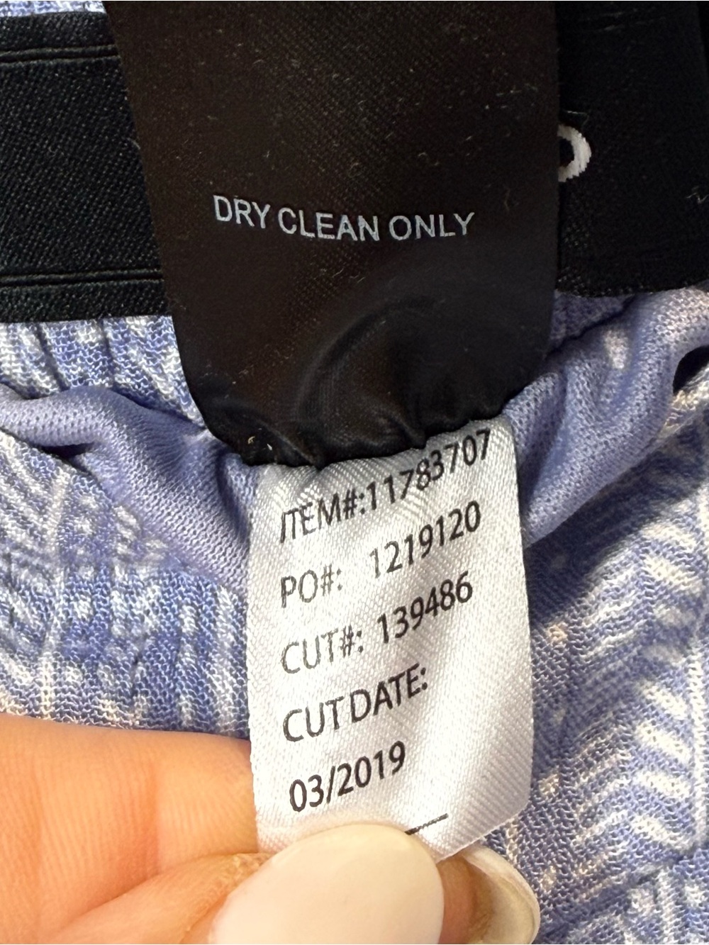 Torrid Paperbag Tie Waist High Rise Wide Leg Striped Blue Pants Size 4X Casual - Picture 12 of 13